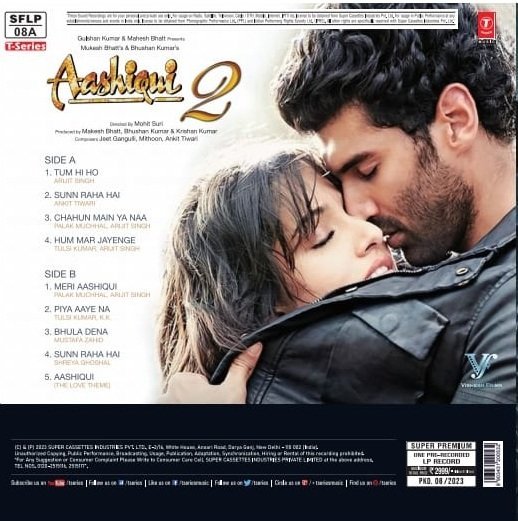 Aashiqui 2 – Lp Record - Image 2