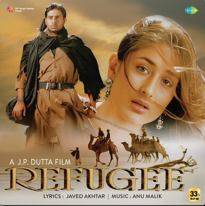 Refugee, Anu Malik, Javed Akhtar, Vinyl Record, Lp