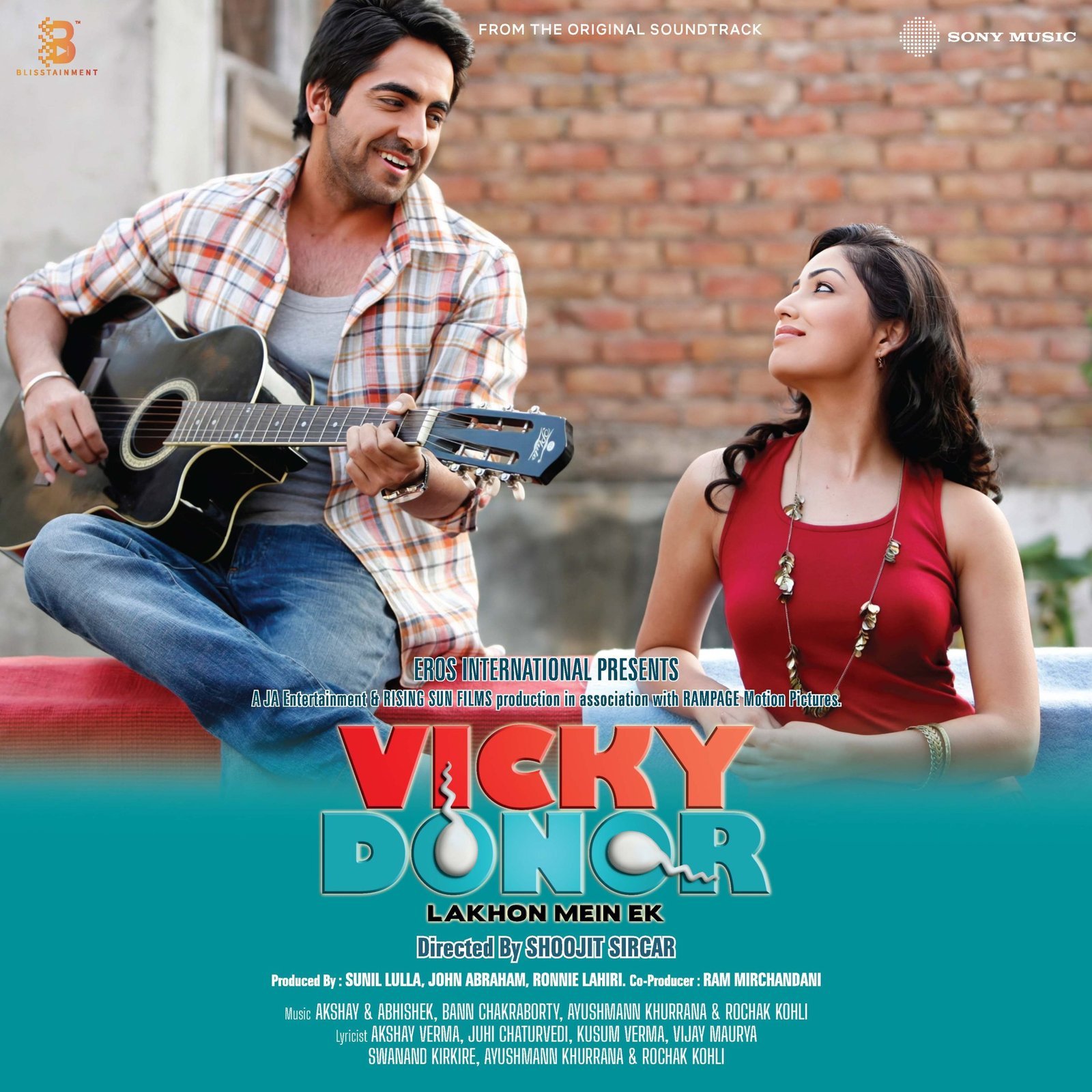 Vicky Donor, Rochak Kohli, Ayushmann Khurrana, Abhishek, Vinyl Record, Lp
