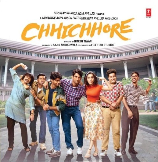 Chhichore,Nitesh Tiwari , Shajid Nadiadwala, Vinyl Record, Lp